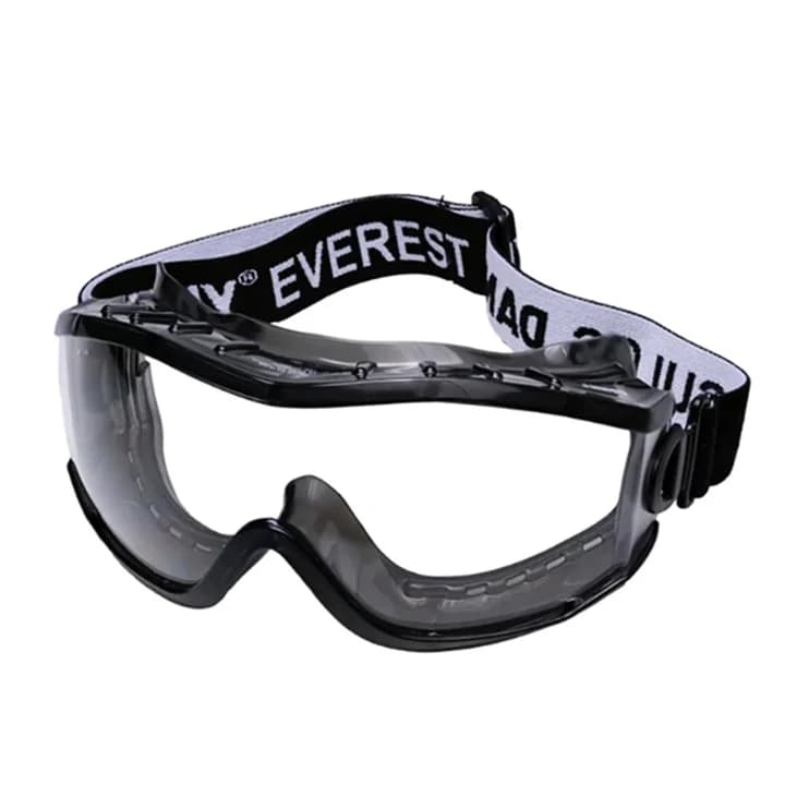 Óculos de Segurança Ampla Visão EVEREST, Incolor/Cinza